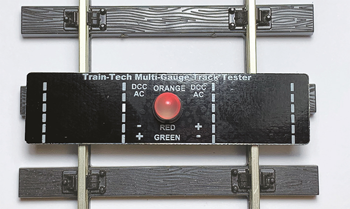 Train Tech Large Scale Track Tester.