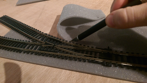 GM204 Points and Crossing Grey Ballasting Kit 4.1.