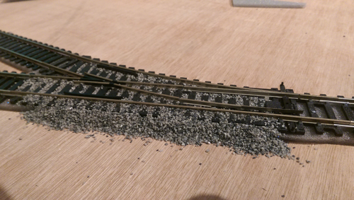 GM204 Points and Crossing Grey Ballasting Kit 4.3.
