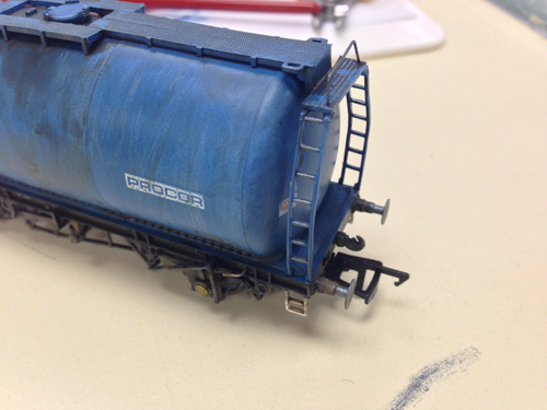 Image of Gunmetal Weathering 12. Weathering 13.