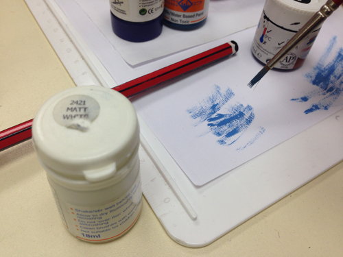 Image of Removing Excess Paint for Weathering 03. Weathering 03.