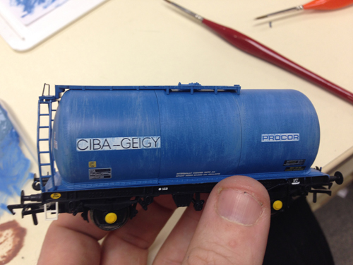 Image of Drybrushed Weathering 07. Weathering 07.