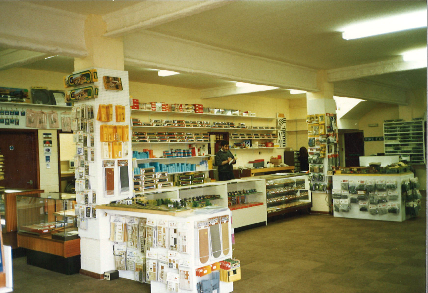 The Engine Shed store at Gaugemaster House shortly after opening.