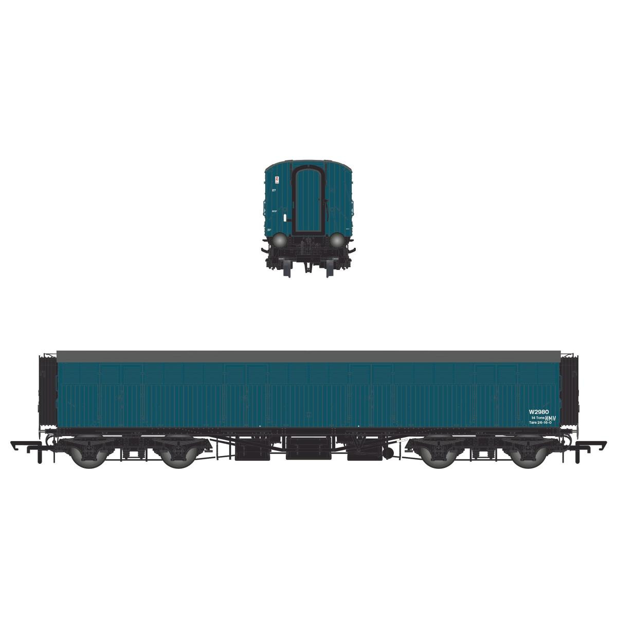 #D# Siphon G Bogie Van (Diag O.33) NMV BR Rail Blue W2980