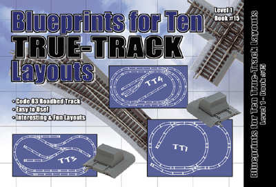 Blueprints for Ten HO True Track Layouts Booklet