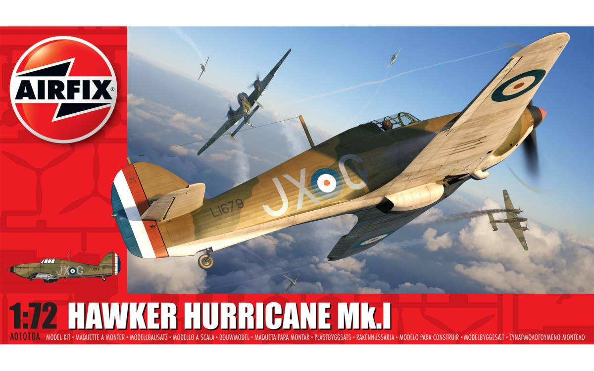 British Hawker Hurricane Mk.I (1:72 Scale)