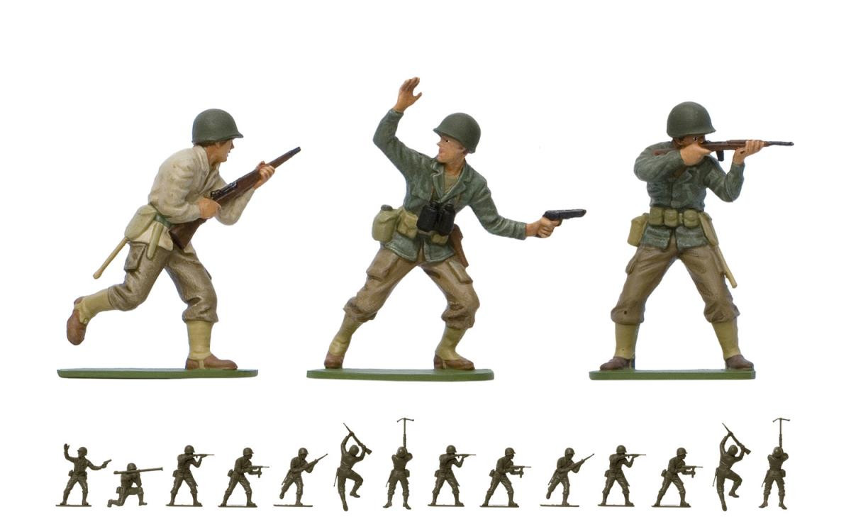 Vintage Classics US WWII Infantry (1:32 Scale)
