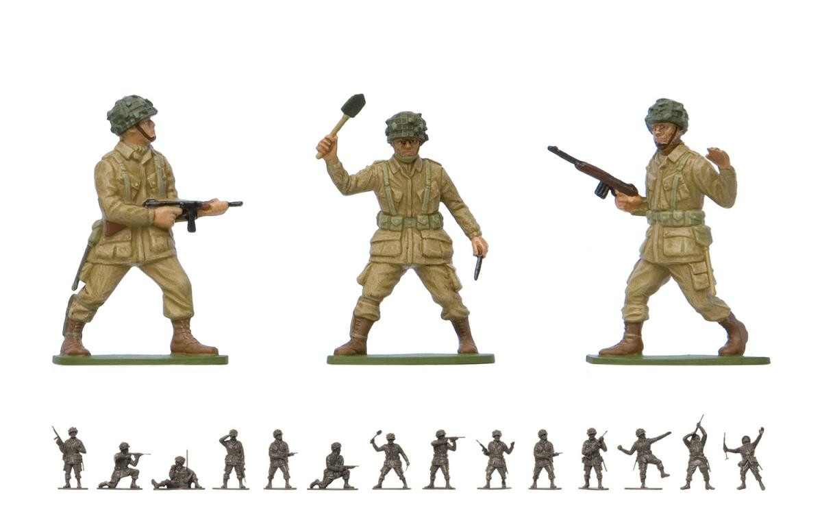 Vintage Classics US WWII Paratroops (1:32 Scale)