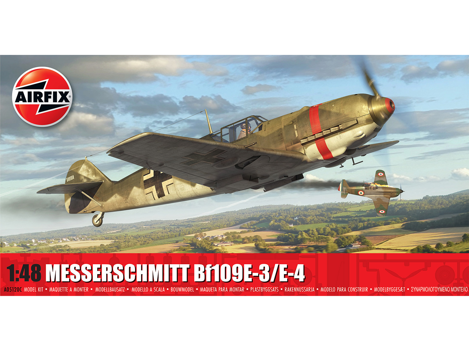 *German Messerschmitt Bf109E-3/E-4 (1:48 Scale)