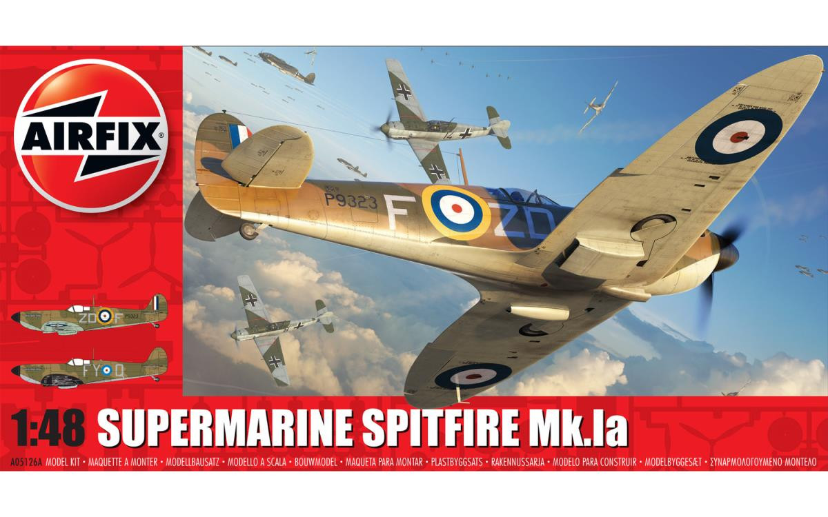 British Supermarine Spitfire Mk.Ia (1:48 Scale)
