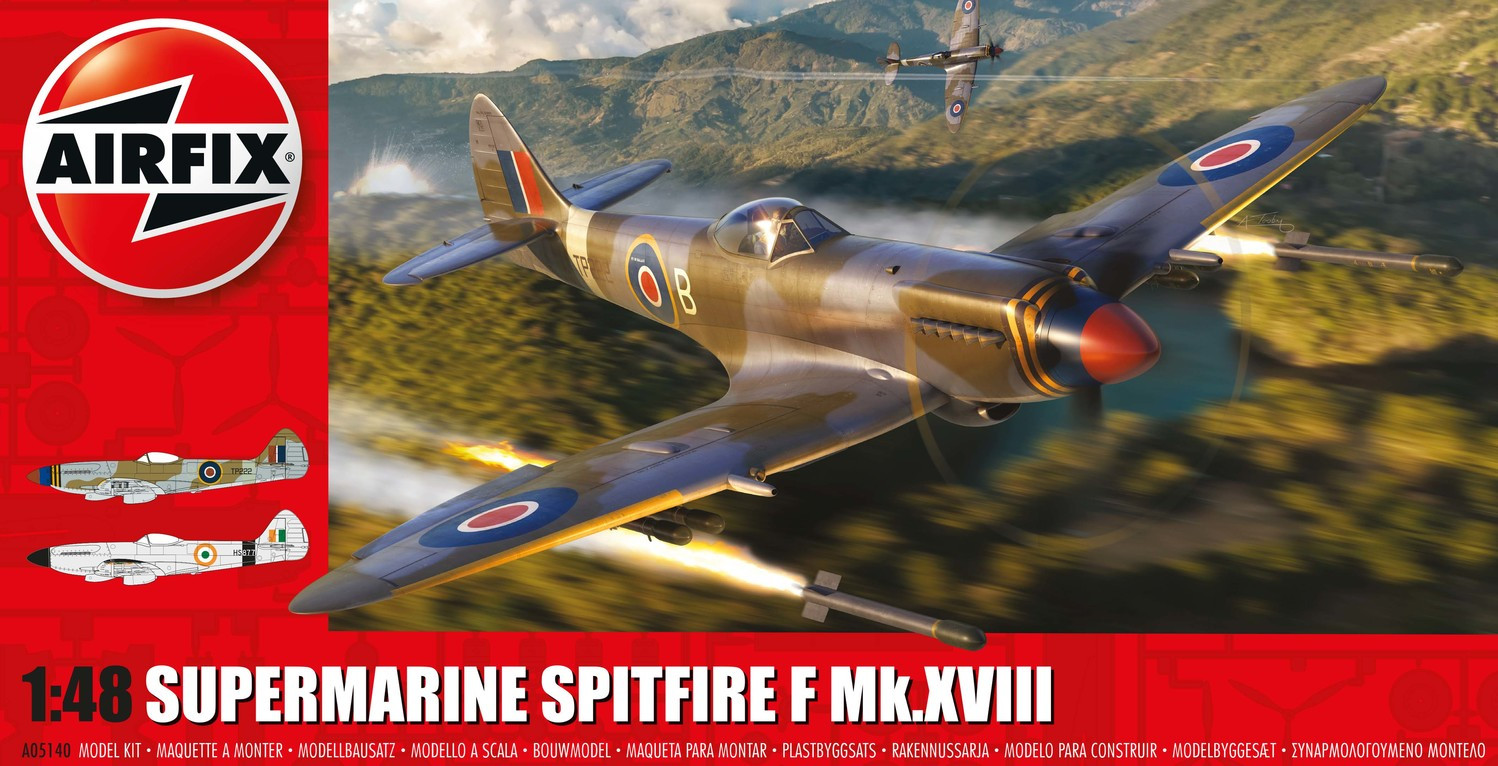 British Supermarine Spitfire F Mk.XVIII (1:48 Scale)