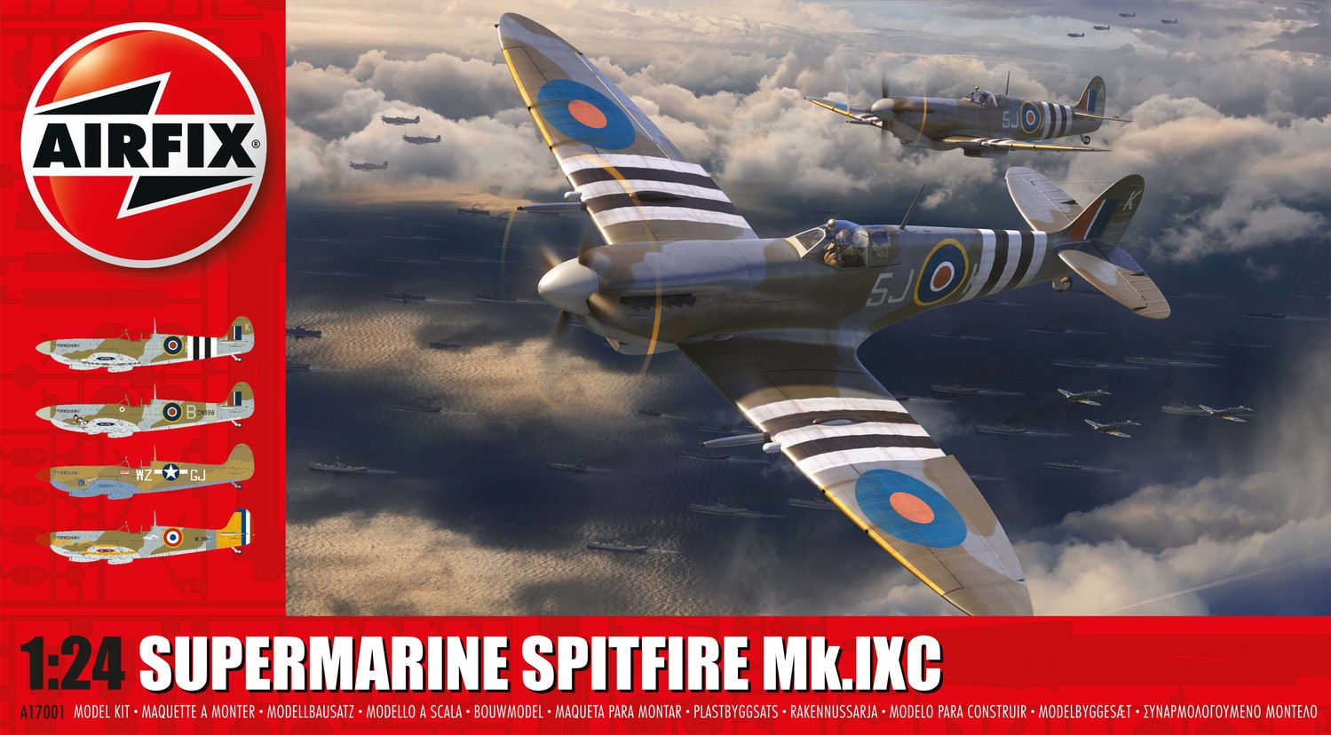 British Supermarine Spitfire Mk.IXC (1:24 Scale)