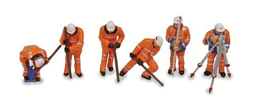 Permanent Way Workers (6) Figure Set