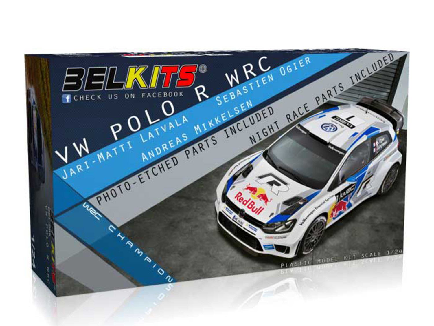 VW Polo R Red Bull WRC (1:24 Scale)