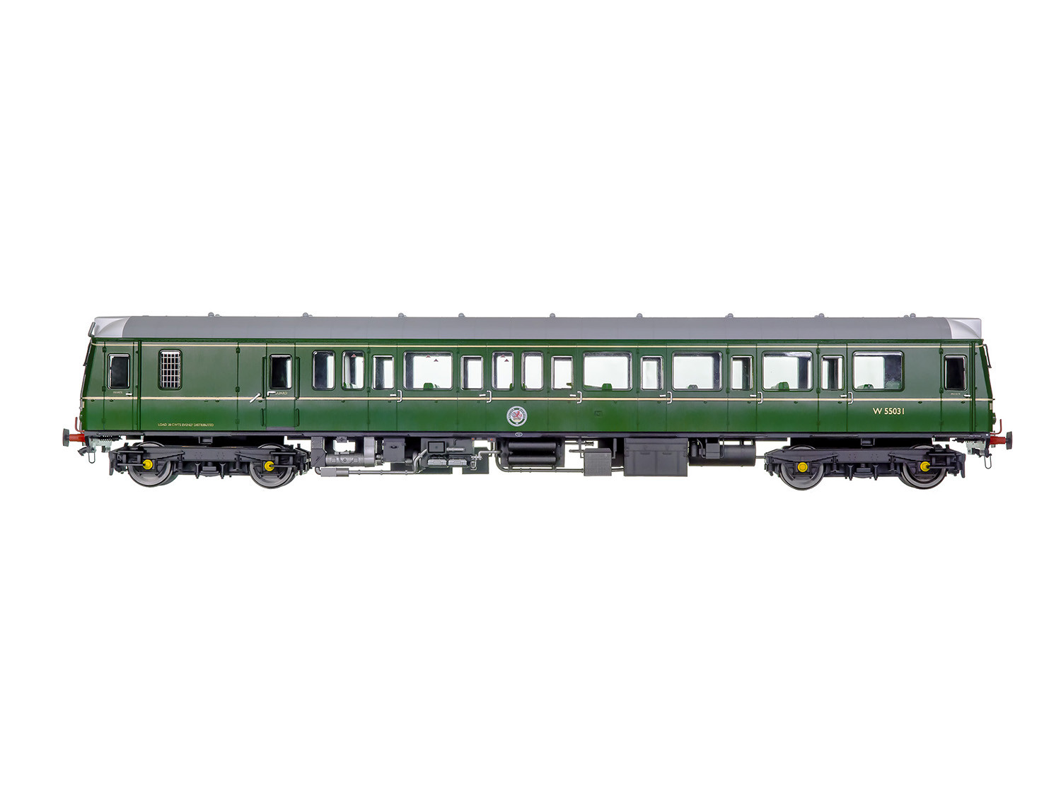 *Class 121 55031 BR Green w/Speed Whiskers