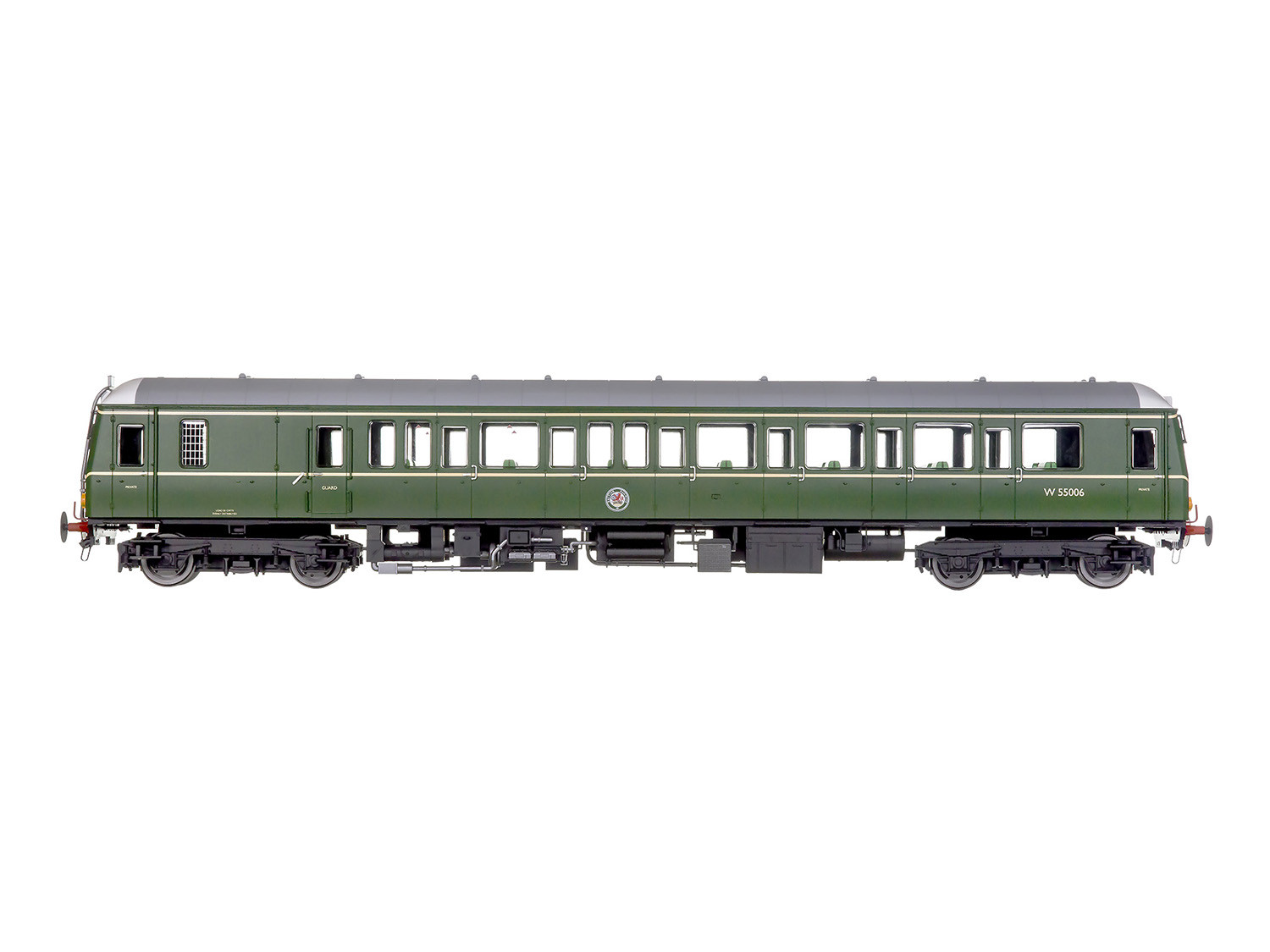 *Class 122 55018 BR Green w/Speed Whiskers