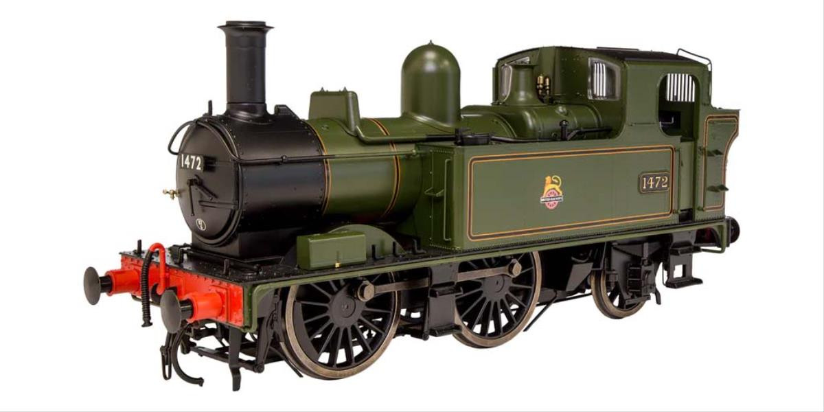 #D# 14xx Class 1472 BR Early Lined Green