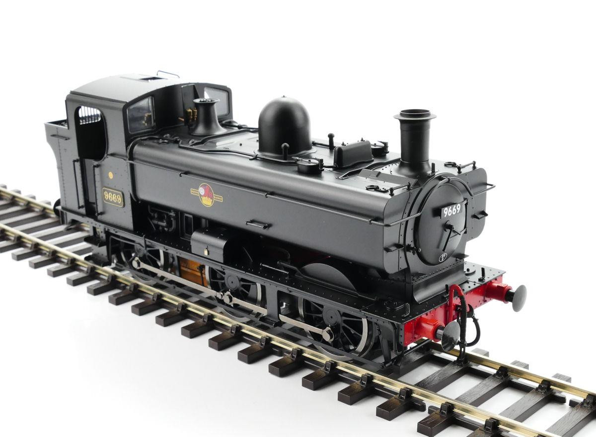 57xx Class Pannier 9669 BR Black Late Crest (DCC-Fitted)