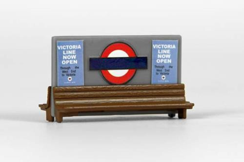 London Underground Station Seats (Pre-Built)