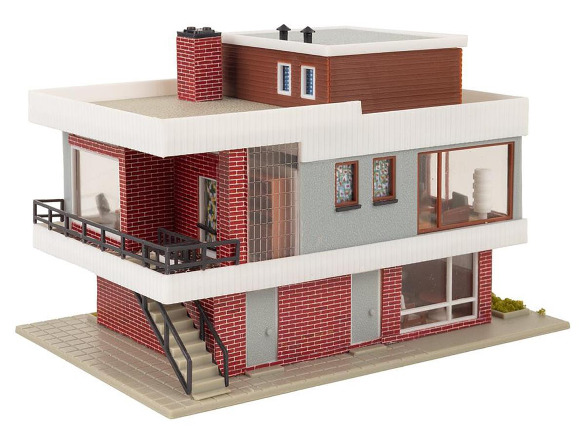 *(B-257) Modern House with Flat Roof Kit III