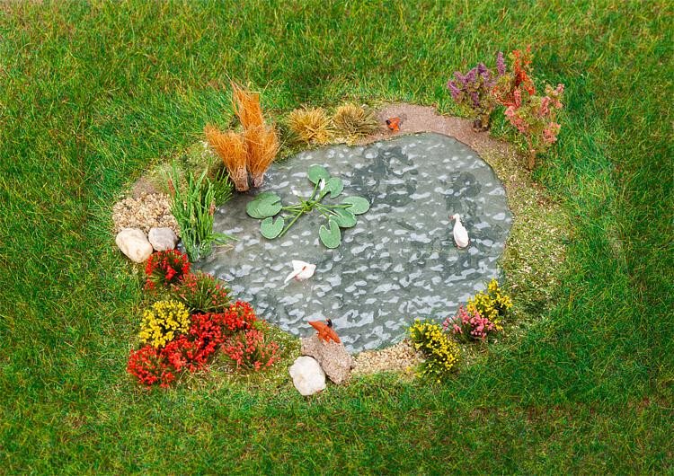 Pond Garden Scenic Set