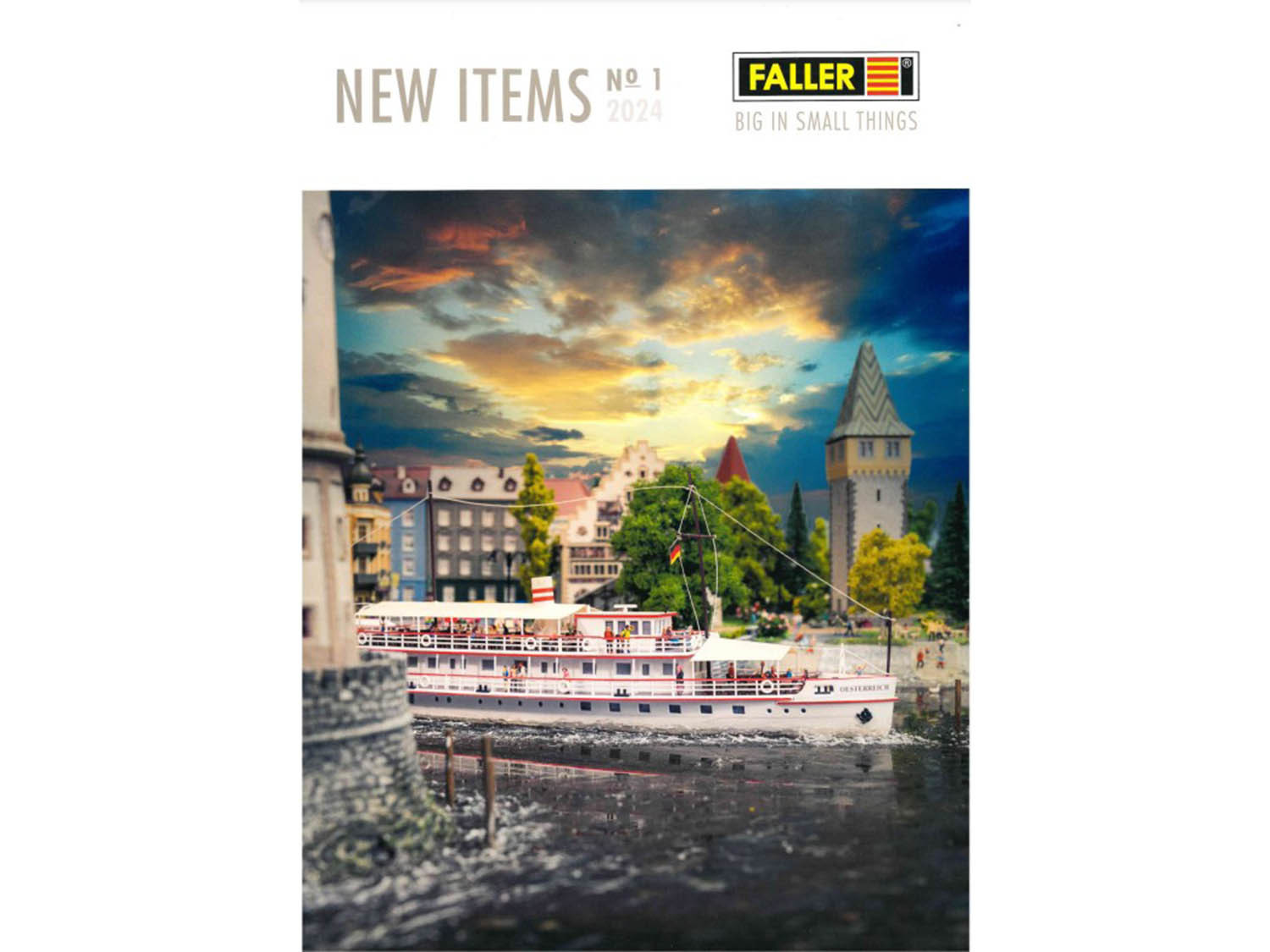 Faller New Items Leaflet 01-2024