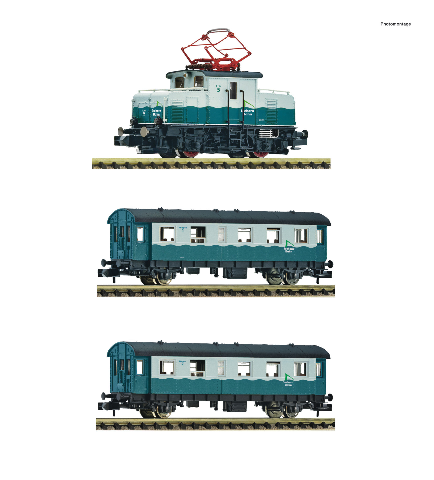 *Seehorn Bahn Rack & Pinion Electric Train Pack III
