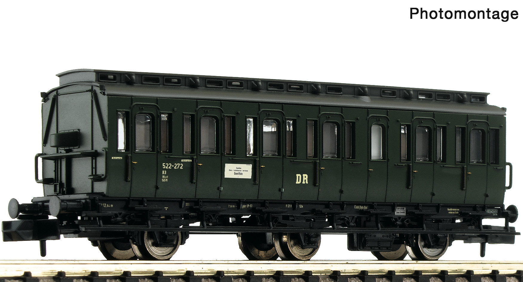 DR B3 2nd Class Compartment Coach III