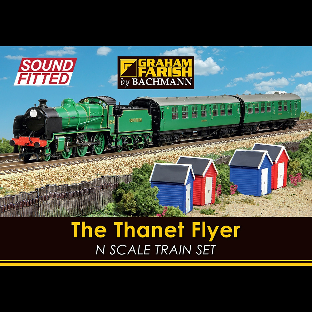 The Thanet Flyer Analogue Train Set (Sound Fitted)