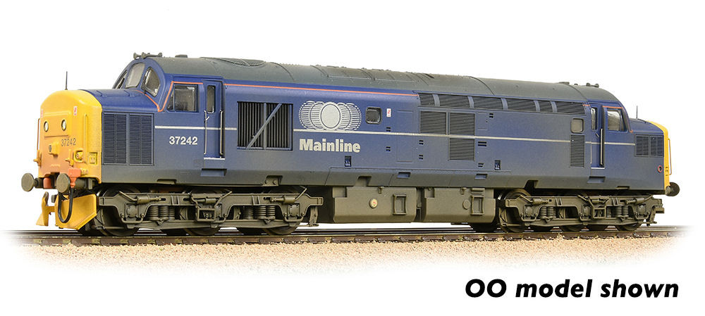 Class 37 242 Mainline Blue Weathered