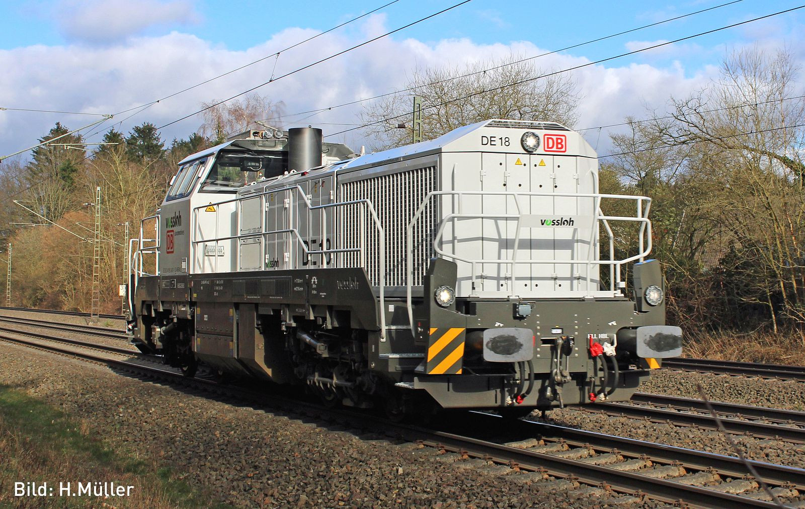 *DB Cargo DE18 Diesel Locomotive VI