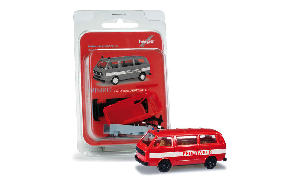 Minikit VW T3 Bus Fire Brigade