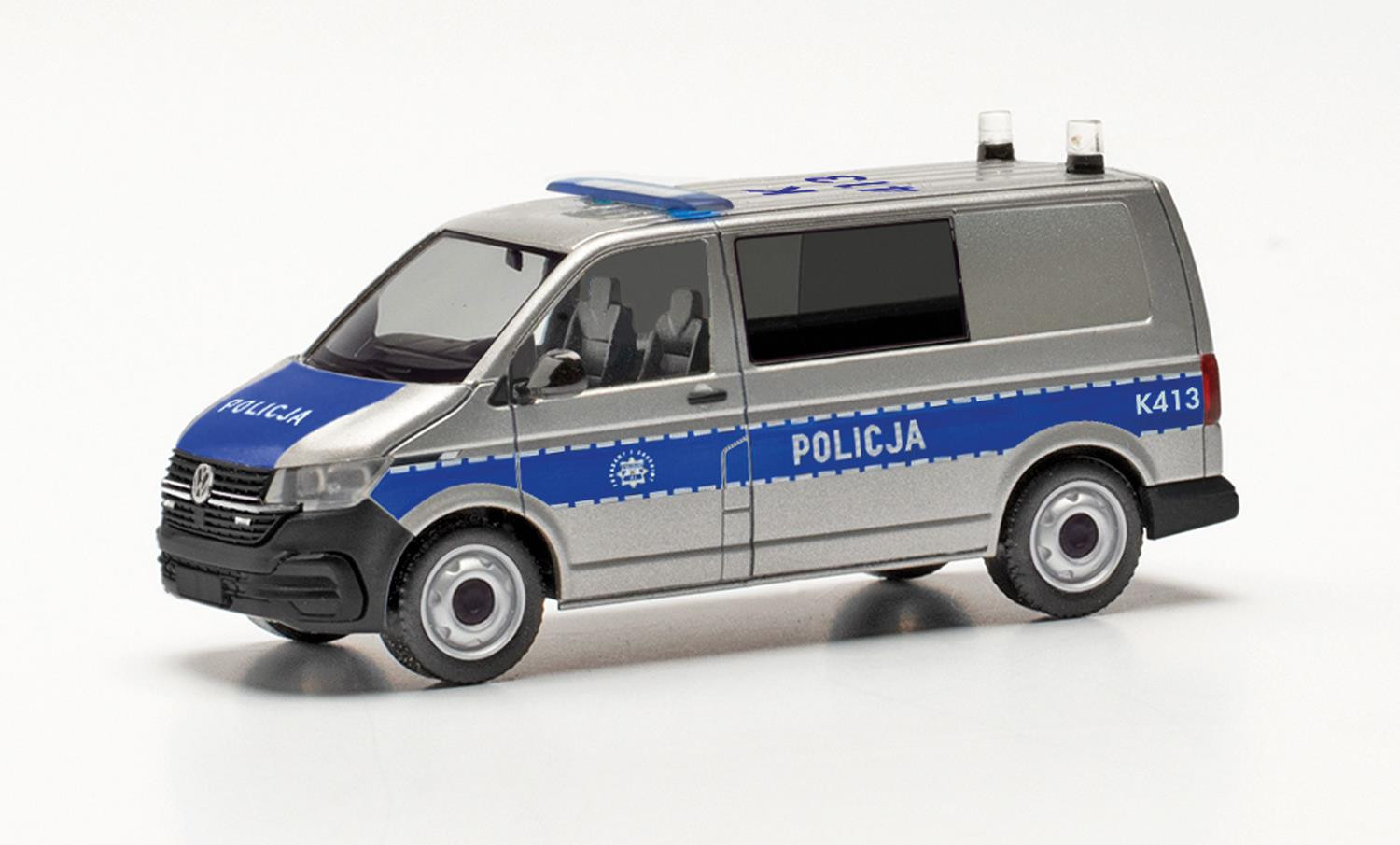 #D# Volkswagen T6.1 Bus Policija Polen