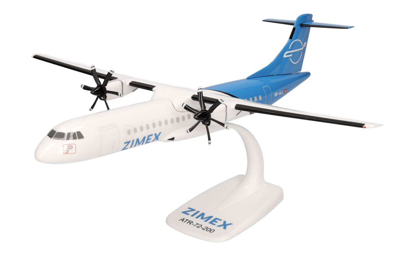*Snapfit ATR-72-200F Zimex Aviation HB-ALL (1:100)