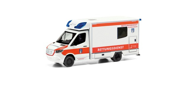 Military MB Sprinter 18 Ambulance Bundeswehr Notarzt