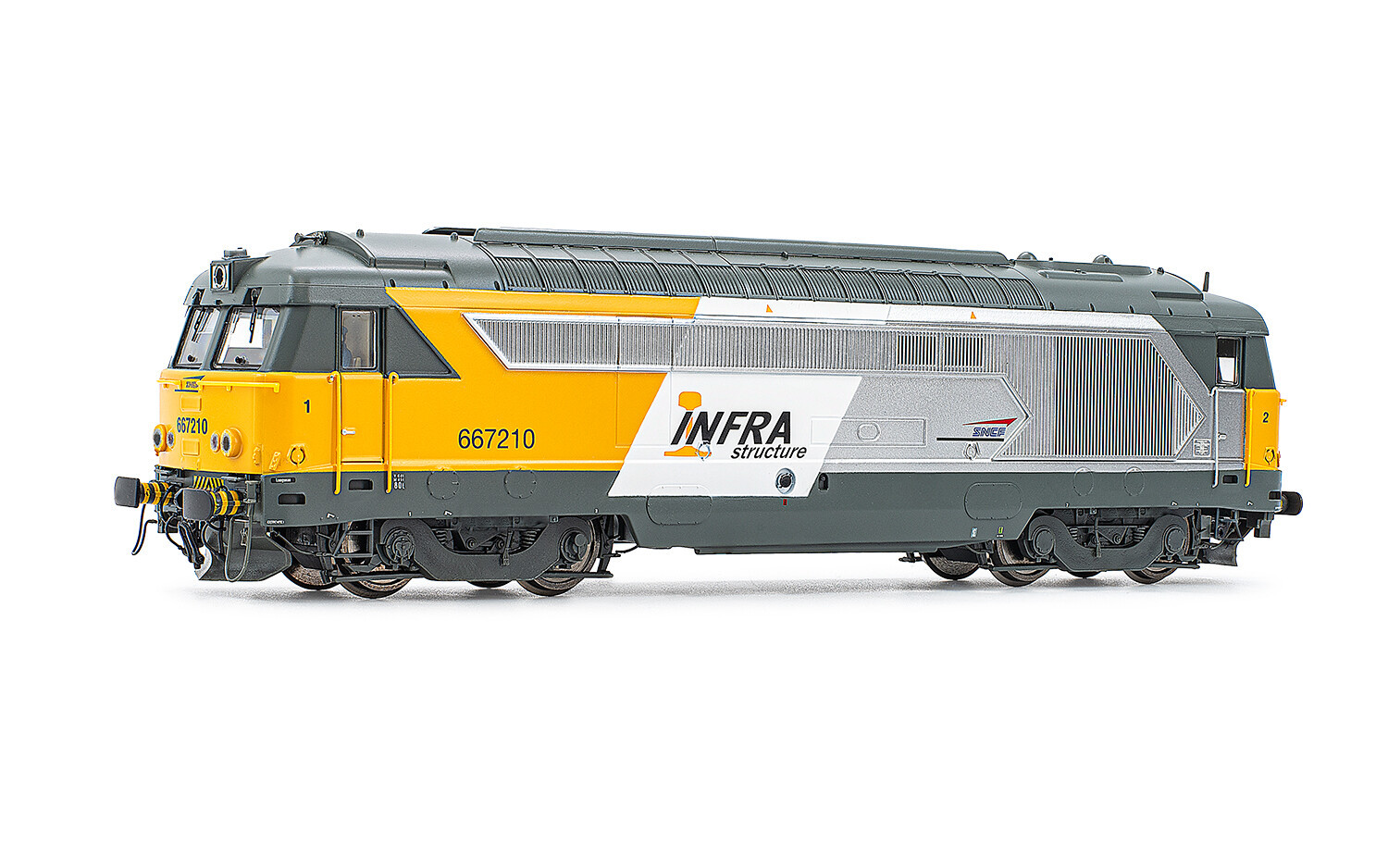 SNCF BB67210 Diesel Locomotive Infra Structure VI