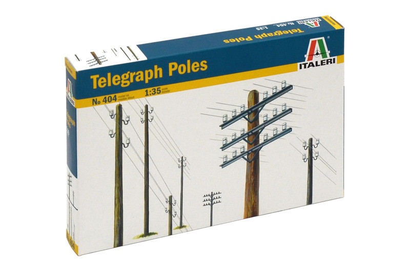 Military Telegraph Poles (1:35 Scale)