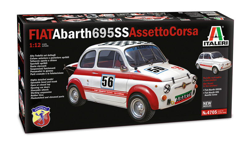 Fiat Abarth 695 SS Assetto Corsa (1:12 Scale)