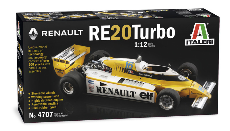 Renault RE23 Turbo F1 (1:12 Scale)