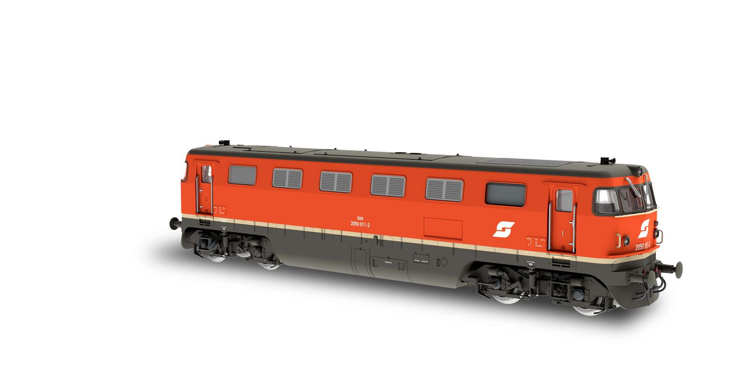 OBB Rh2050.011 Diesel Locomotive IV (~AC-Sound)