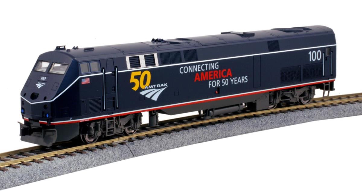 P42 Genesis Locomotive Amtrak 100 w/Anniversary Logo PhV