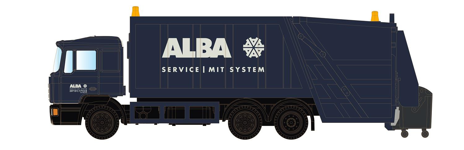 MAN F90 Rubbish Truck Alba