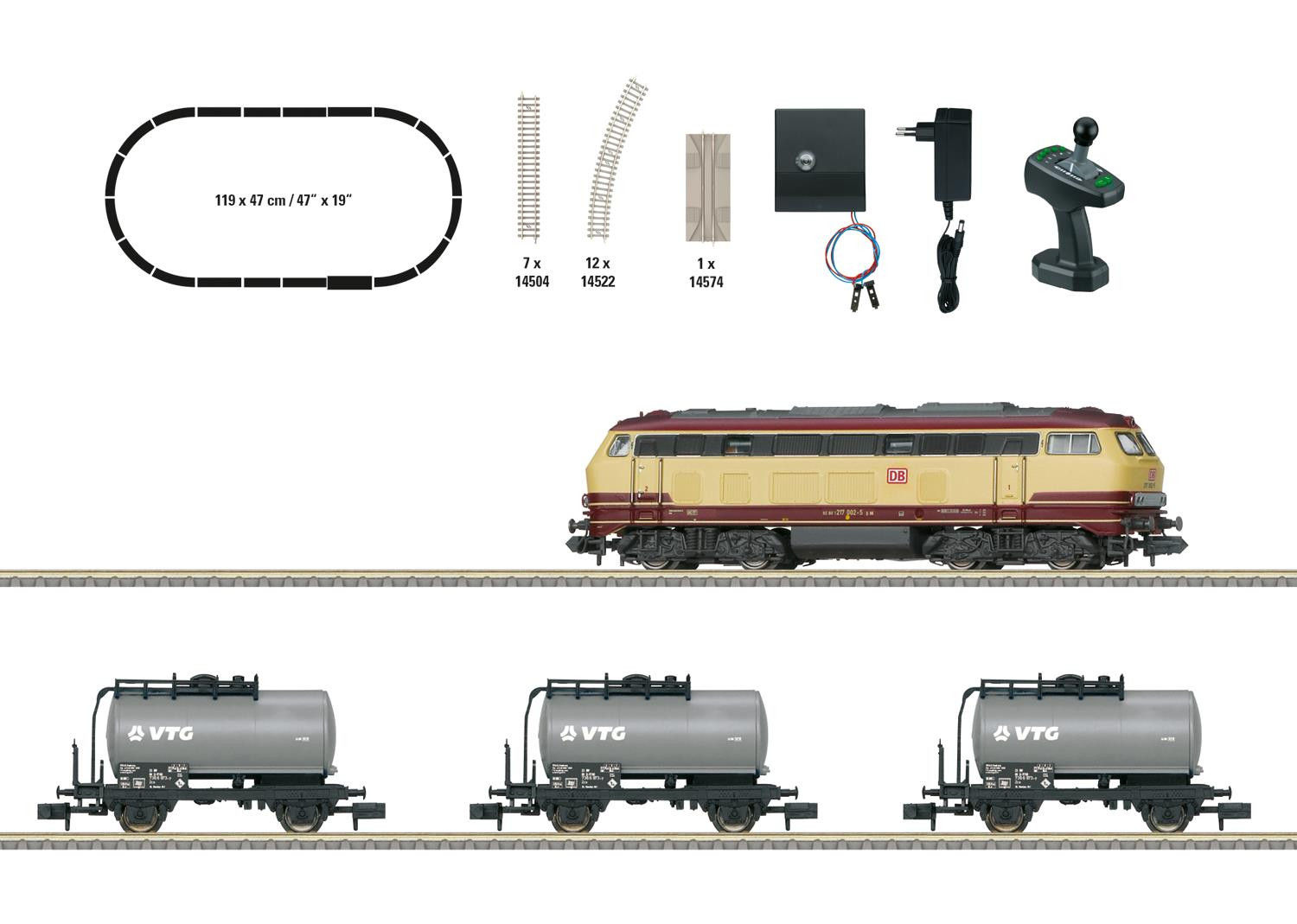 *my Hobby DBAG Diesel Freight Starter Set VI (DCC-Fitted)