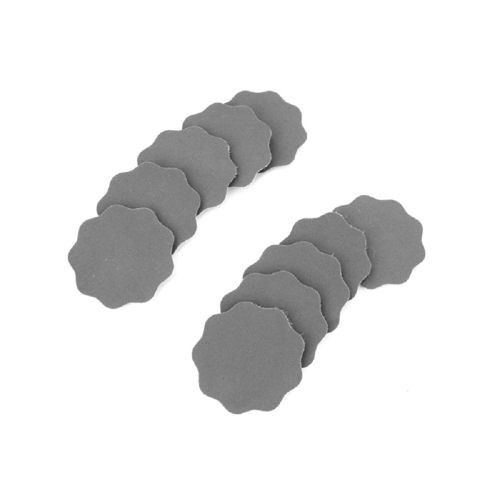 Superfine Scalloped 2500 Grit Pads 32mm Velcro (10)