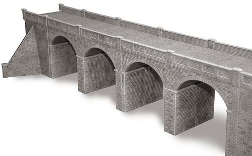 Double Track Stone Viaduct Card Kit