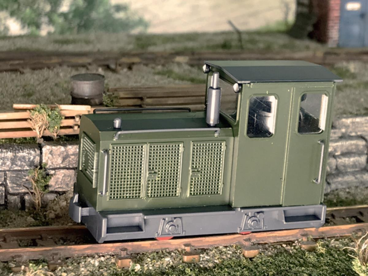 Schoma Diesel Locomotive Green