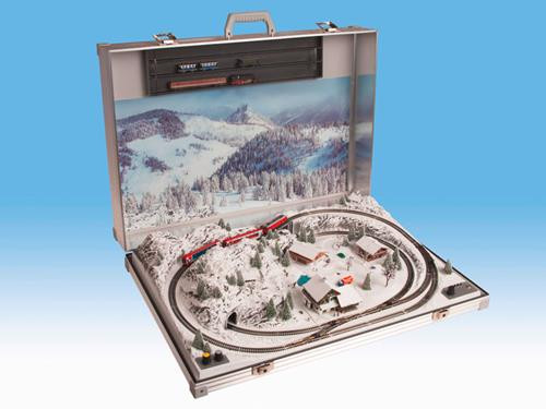 Garmisch N Briefcase Layout Minitrix Track 79.5x54.5cm
