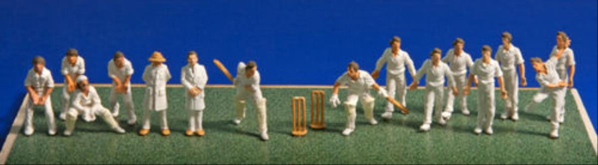 Cricket Match Figure Set