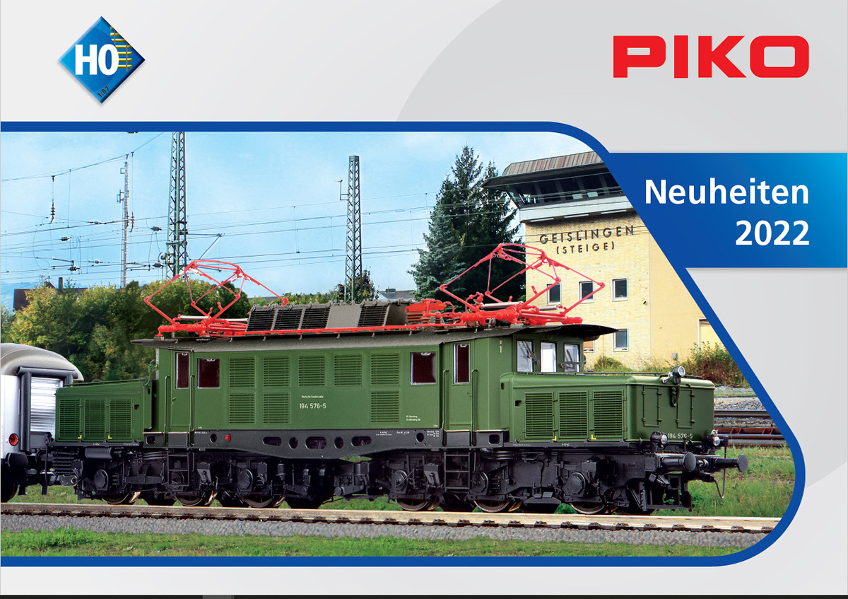 #D# PIKO HO Scale New Items Leaflet 2022