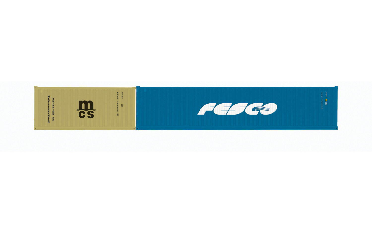 Container Twin Pack MCS/Fesco (1 x 40' & 1 x 20')